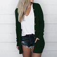 thumbnail image 2 of AherBiu Womens Cardigan Tops Long Sleeve Open Front Mid-Long Outwear with Pockets Spring Clothes, 2 of 6