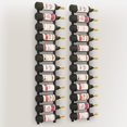 thumbnail image 2 of vidaXL Wall Mounted Wine Racks for 12 Bottles 2 pcs Black Iron, 2 of 4