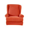 thumbnail image 3 of DOLITY 1 Ensemble Housse de Protection Extensible en Spandex pour Fauteuil à Oreilles Orange, 3 of 9