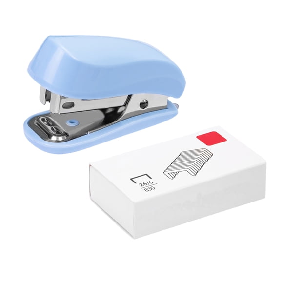 WMQPNNS New Trending Mini Stapler with Staples 2025 Small Cute Stapler for Desk Upgrade Portable Staple with Function School Use Todays Deals Clearance Sale