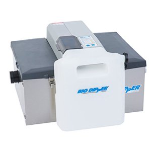 Thermaco Big Dipper W-200-IS Dispositif de suppression automatique de la graisse commerciale pour les sinces de lave-vaisselle de restaurant, 47-Pound Capacité de graisse, acier inoxydable, 115v