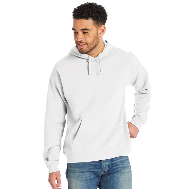 Hanes Mens ComfortWash Garment-Dyed Hooded Sweatshirt, 2XL, WF
