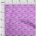 thumbnail image 2 of oneOone Rayon Purple Fabric Abstract Stripe Craft Projects Decor Fabric Printed By The Yard 56 Inch Wide, 2 of 4