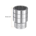 thumbnail image 2 of Unique Bargains 32mm 12 Point Shallow Socket 3/4' Drive Standard Metric Chromium Vanadium Steel, 2 of 5