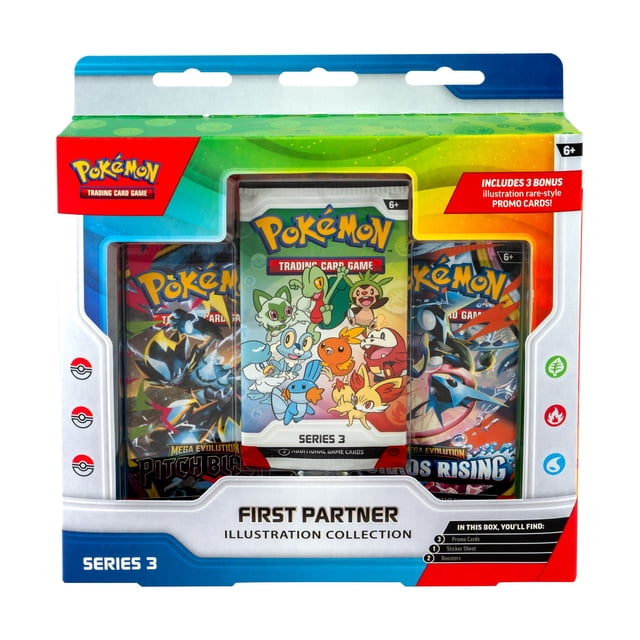 Pokemon Trading Card Games First Partner Illustration Collection—Series 3