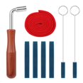 thumbnail image 1 of Professional Piano Tuning Kit Tuning Wrench Hammer Temperament Strip Mute Kit Piano DIY Fixing Set, 1 of 7