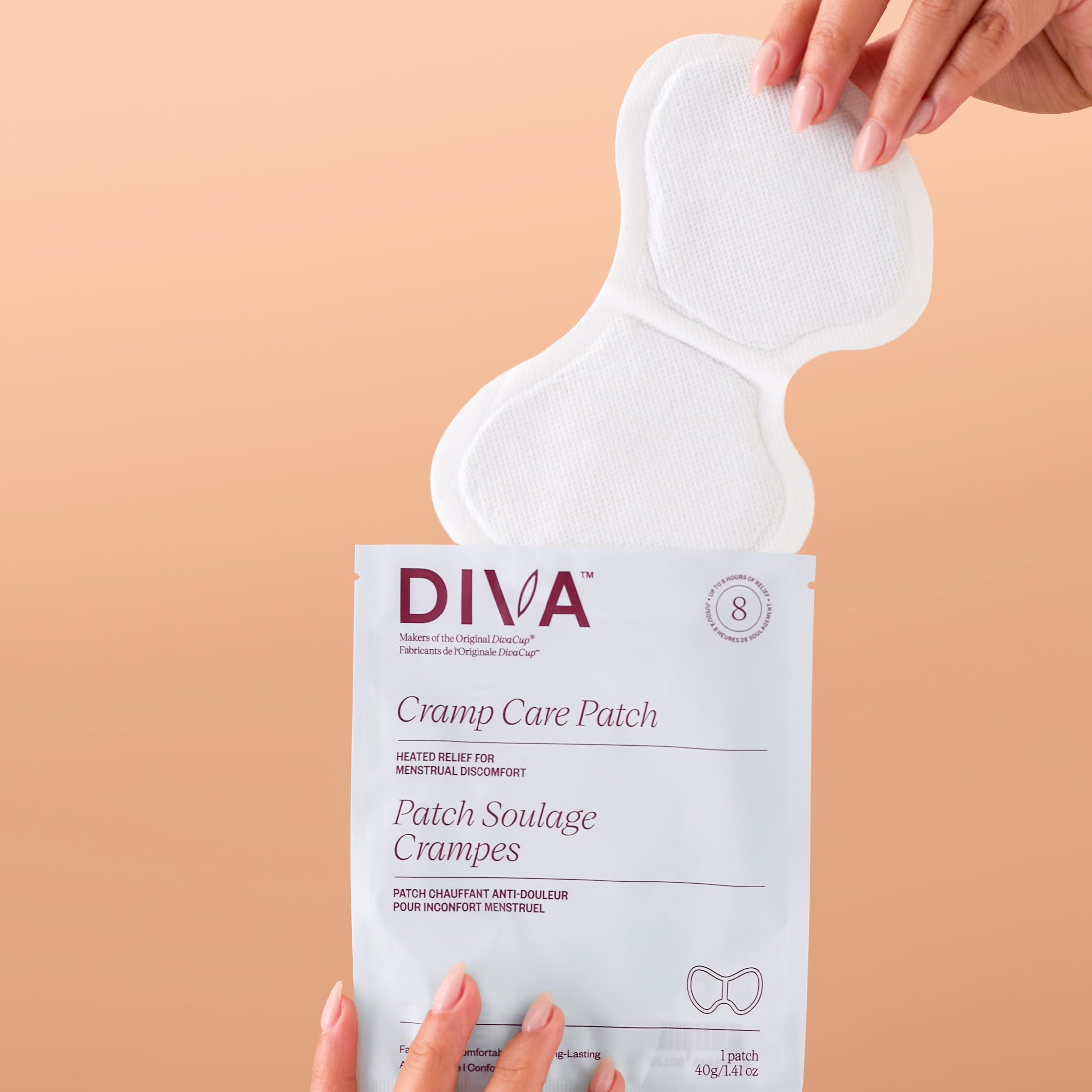 DIVA Cramp Care Patch 8 Pain Relief Patches