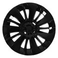 thumbnail image 2 of 4 Pcs Embout de Moyeu de Roue 19 Po Résistance au Vent Faible Remplacement Protecteur pour Tesla Modèle Y 20212023 Noir Brillant, 2 of 14