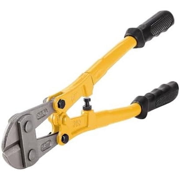 Bates- Bolt Cutter, 14", Yellow, Chain Lock Cutter Heavy Duty, Bolt Cutters Heavy Duty for Locks, Screw Cutter, Chain Link Fence Cutter, Bolt and Wire Cutter, Chain Lock Cutters, Bolt Cutter Tool