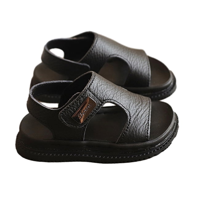 fastboy Comfortable For Breathable Stylish To Wear Sandals Summer Style With These Breathable And Easy Wear Kids Sandals black 28 1Set