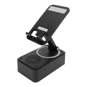 Speaker Phone Stand, Cell Phone Stand with   Speaker 360 Degree Rotatable  for Home