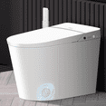 thumbnail image 1 of EPLO Bidet de Toilette Intelligent avec Réservoir Intégré, avec Système de Rinçage à Faible Bruit, Couvercle à Ouverture/fermeture Automatiques, Rinçage Automatique/double Rinçage, Rinçage Occultant, Fonctionnement par Capteur de Pied, 1 of 10