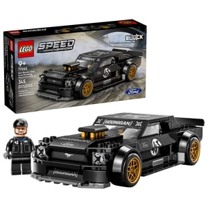LEGO Champions de vitesse Ken Block '65 Ford Mustang Hoonicorn V1 - Ensemble de construction pour garçons & Filles, Âges 9+ - Mustang Toy Car pour jouer ou afficher - Cadeau pour les anniversaires - 77262