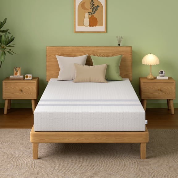 BedStory 6 inch Full Firm Foam Mattress, Gel Memory Foam, Lumbar Support, CertiPUR-US Certified, 365-Night Trial