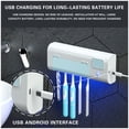 thumbnail image 4 of Yhmxh Home Decor Office Decor Household Toothbrush Box Toothbrush Sterilizer Wall-mounted Sterilizer Rack Sterilizer Home Essentials Office Accessories Office Organizer, 4 of 6
