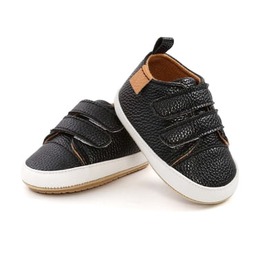 matoen Baby Boys Girls Shoes Non-Slip Rubber Sole High-Top Infant First Walking Shoes Toddler Crib Shoes Newborn Loafers Flats
