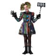 thumbnail image 1 of Neon Nightmare Clown Child Costume | Medium, 1 of 1