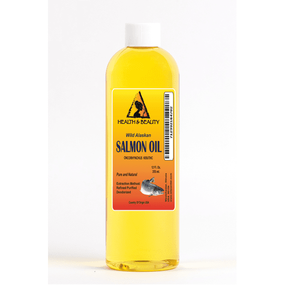 Wild alaskan salmon oil by h&b oils center all natural for dogs & cats 36 oz