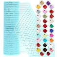 thumbnail image 1 of Mesh Ribbon for Wreaths 10 Inch x 30 Foot Wreath Mesh Rolls with Shiny Metallic Foil for Easter Christmas Party Wedding Home Decor DIY Craft Projects and Gift Wrapping, 1 of 7