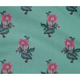 thumbnail image 4 of oneOone Cotton Flex Fabric Leaves & Floral Block Print Fabric BTY 40 Inch Wide, 4 of 5