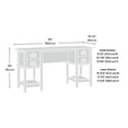 thumbnail image 3 of Sauder Viabella® Desk, Curado Cherry, 420760, 3 of 9