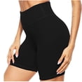 thumbnail image 1 of CEHVOM Women Solid Color Running Shorts Sport Pant Elastic Waist Workout Shorts, 1 of 6
