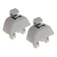thumbnail image 1 of funtasica Brand New 2x Sun Visor Hook Clips for A6 C6 Gray, 1 of 9