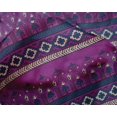 thumbnail image 4 of oneOone Silk Tabby Fabric Geometric & Floral Block Print Fabric By The Yard 42 Inch Wide, 4 of 4