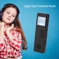 thumbnail image 2 of 16GB Digital Voice Recorder Voice Activated Recorder Noise Reduction MP3 Player HD Recording 10h Continuous Recording for Meeting Lecture Interview Class MP3 WAV Record, 2 of 8