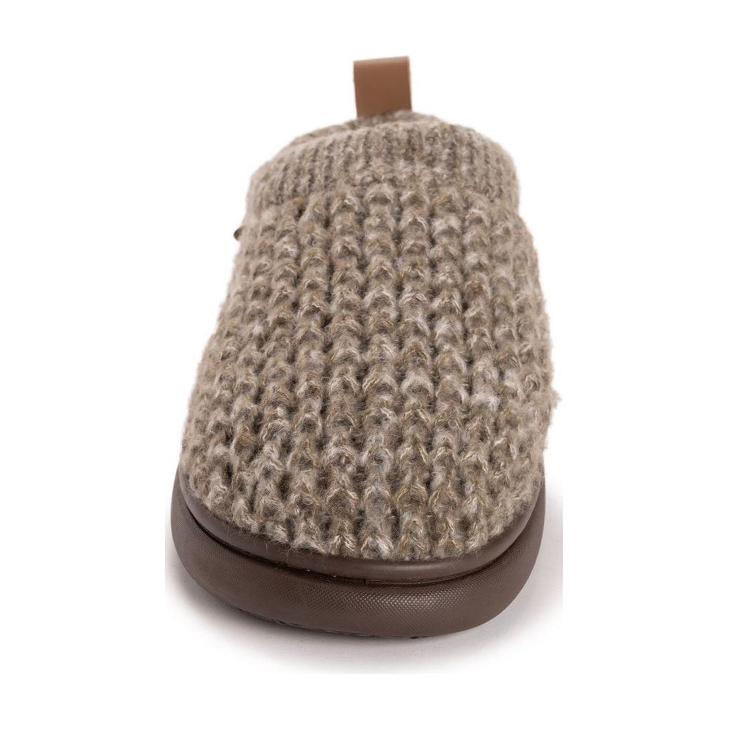 MUK LUKS Men's Clog Slippers Taupe, Sizes 7-12