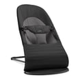 thumbnail image 1 of BabyBjorn Bouncer Balance in Soft Woven Fabric - Black/Dark Grey on Black Frame, 1 of 4