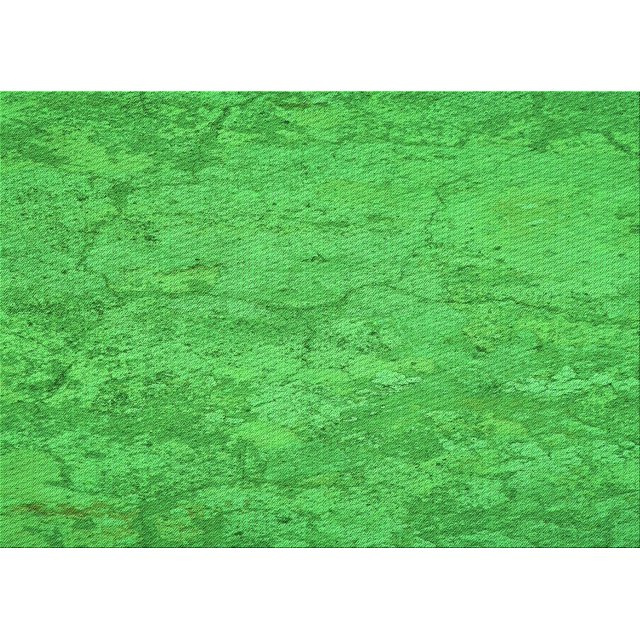 Ahgly Company Machine Washable Indoor Rectangle Transitional Neon Green Area Rugs, 8' x 10'