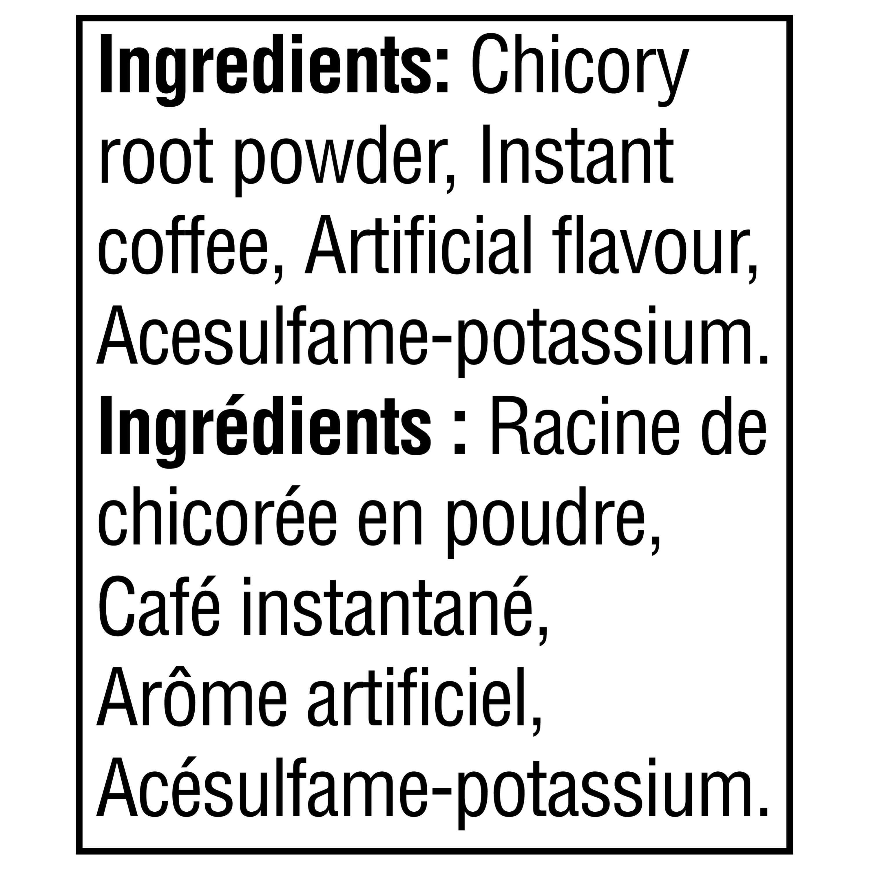 NESCAFE Mélange à café instantané riche aromatisé à la vanille française
