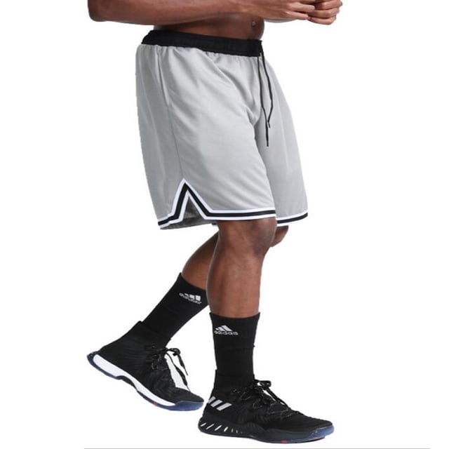 Men‘s Gym Basketball Shorts Bodybuilding Running Training Elastic Fitted Jogging Short Pants Cqh