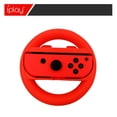 thumbnail image 4 of Switch/OLED Joy-Con Racing Steering Wheel - 2-Pack Ergonomic Controller Bracket Handle for Mario Kart 8 Deluxe & Racing Games, Plug-and-Play | Switch Accessories, 4 of 5
