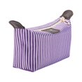 thumbnail image 2 of FAROOT Women Waterproof Makeup Bag, Classic Striped Cosmetic Organizer Multifunctional Pouch, 2 of 7