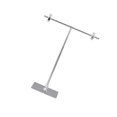 thumbnail image 1 of Adjustable Poster Stand T Shaped Poster Board with Clip Frame Poster Board Store Counter, 1 of 9