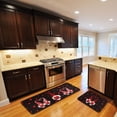 thumbnail image 4 of Christmas Kitchen Mats for Floor,Christmas Kitchen Rugs Set of 2,Christmas Kitchen Rugs and Mats for Floor Non-Slip Backing Mat,Christmas Kitchen Decor,Anti Fatigue Kitchen Rug with Runner, 4 of 9