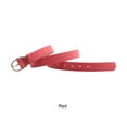 thumbnail image 2 of Youkk 1/2/3/5 Womens Belt With Alloy Buckle Heads And Finely Crafted Edging Available In Multiple Colors red 1 Pc, 2 of 6