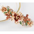 thumbnail image 4 of Women Rhinestone Hair Clip Flower Decor Butterfly Hair Barrette French Barrette, 4 of 10