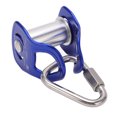 thumbnail image 2 of Zipline Pulley, Slider Pulley Versatile Stable Glide Simple Speed Control Aluminum Alloy Durable Blue  For Outdoor Sport, 2 of 8