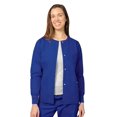 thumbnail image 4 of Adar Universal Women's Scrub Set - Warm-Up Scrub Jacket and Elastic Pull-On Pants, 4 of 6