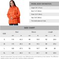 thumbnail image 2 of 2021 Automne Chandails pour Femmes Pull Col Roulé Manches Longues Plaid Côté Divisé Vérifié Outwear Ample Fit Tops, 2 of 9
