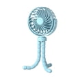 thumbnail image 1 of Portable Handheld Fan Flexible Octopus Tripod Desktop Fan Baby Stroller / Crib Hanging Fan with, 1 of 8