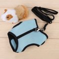 thumbnail image 4 of Rabbits Harness Leash Set 2 Colors Harness Set Small Animals Pet  Walking Vest With  Leash Pet Walk, 4 of 8