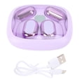 thumbnail image 2 of AI Translation Earbuds, 140 Languages Ear Hook Translator 3 Working Modes  for Travel Learning Pinkish,Black,Beige,Purplish, 2 of 7