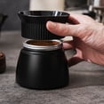 thumbnail image 4 of Enhance Moka Pot Brewing Moka Coffee Distributor Splash Coffee Grounds Dispenser Proof Dosing Funnel Coffee Dosing, 4 of 8