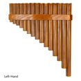 thumbnail image 2 of Pan Woodwind 1 Ensemble Clé Main Droite/main Gauche Instrument Naturel Fait Main Chinois, 2 of 8