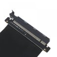 thumbnail image 2 of Adaptateur de Port d'Extension de Câble PCIE Express X16 Compatible avec Carte Graphique Série GTX RTX Radeon (Noir), 2 of 6