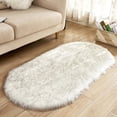 thumbnail image 1 of Meitianfacai Soft Rug Chair Cover Artificial Sheepskin Wool Warm Hairy Carpet Seat Mats Rug, 1 of 2